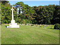 War memorial in cemetery near Buckland