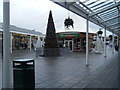 McArthur Glen Outlet Village near Christmas.