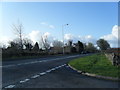 A4106 Bridgend Road looking towards Porthcawl.