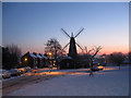 West Blatchington Windmill at Dusk