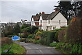 Entering Porlock on the Toll Road