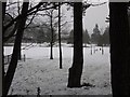 J3271 : Drumglass Park in the snow by Rossographer