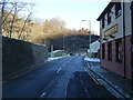 Trehafod Road and bridge over River Rhondda