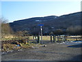 Start of public footpath to Trehafod.