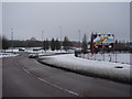 Roundabout on the A5183