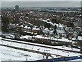 Wembley: snow-covered suburbs