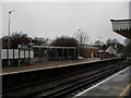 Looking from the eastward bound  to the westward bound platform