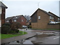 Looking from Dawtrey Close into Ascot Way