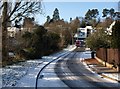 Crownhill Rise in the snow (2)