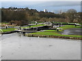 Locks 23 and 24 on the Forth and Clyde Canal