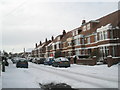 Mansvid Avenue after heavy snow