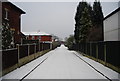 Back Street connecting Grange Rd to Horbury Drive