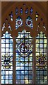 TQ2463 : The Lumley Chapel, Cheam - Window by John Salmon