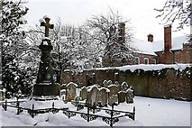 SU6458 : St. James' churchyard by Graham Horn