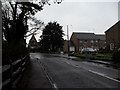 Road sign in Mill Lane