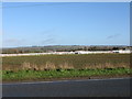 Folkestone racecourse from the A20 Ashford Road