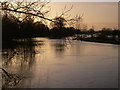 Flooding at Mock Bridge