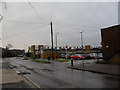 Approaching the car park in  Churchill Parade from Woodlands Avenue