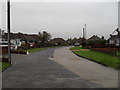 A range of road surfacing in The Crescent