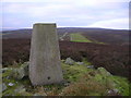 SE0894 : Trigpoint on Whit Fell, Yorkshire by Jeremy Kemp