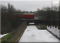 M62 crossing the Rochdale Canal