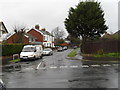 Looking from Glenville Road into the detached part of Amberley Road