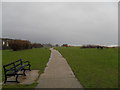 Path along Broadmark Beach