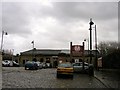 Entrance to Batley Railway Station