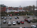 Car parks and offices off Fishing Line Road