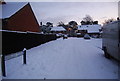 Snow, Woolley Close