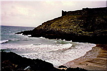 SC2484 : Peel - Fenella Beach at south side of the castle by Joseph Mischyshyn