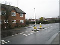 Looking from Station Road towards the turning for Sheepfold Avenue