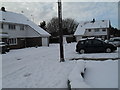 Orchard Road after heavy January snow