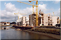 Cardiff Millennium Stadium, under construction