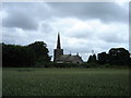 Ganton  Church  across  the  cornfield