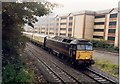 Class 47 departing Queen Street, heading to Rhymney