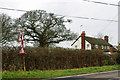 Approach to Tandridge Lane - Southlands Lane junction