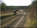 Bridge over the railway