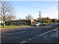 Hall in the corner of Reynolds playing field, Aldington