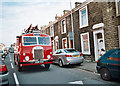 Vintage fire engine - Higher Audley - Blackburn