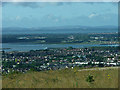 View over Gosport to the Isle of Wight