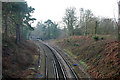 Round the bend to Dormans station