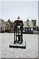 Drinking fountain in the snow