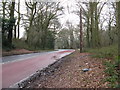Debris by the A283 southbound