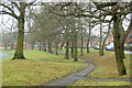 Evidence of abandoned canal, Yates Avenue, Rugby (2)