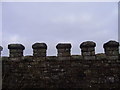 Castellated wall at Crawshaw head.