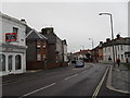 Approaching the junction of  Argyle Road and Sutherland Close