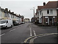 Approaching the junction of  Cavendish Road and Argyle Road