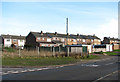 Terrace housing in Lords Lane, Bradwell