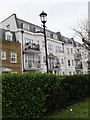 Houses in The Steyne as seen from Steyne Gardens (1)